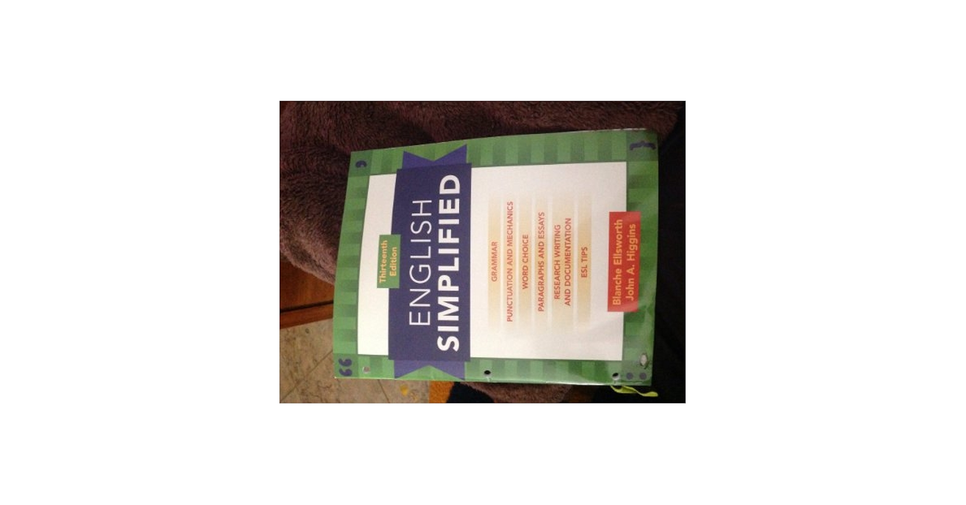 Amazon.com: English Simplified (Mywritinglab): 9780205110469